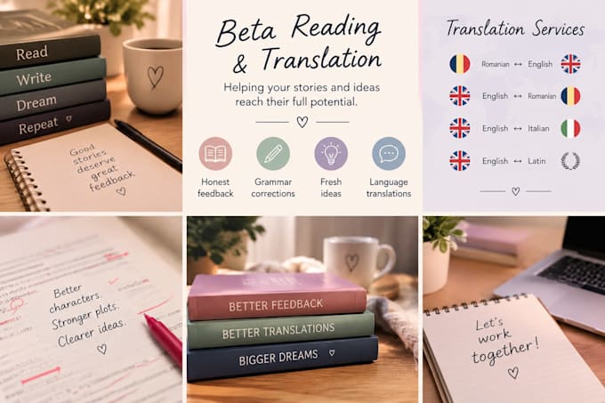beta reading feedback writing