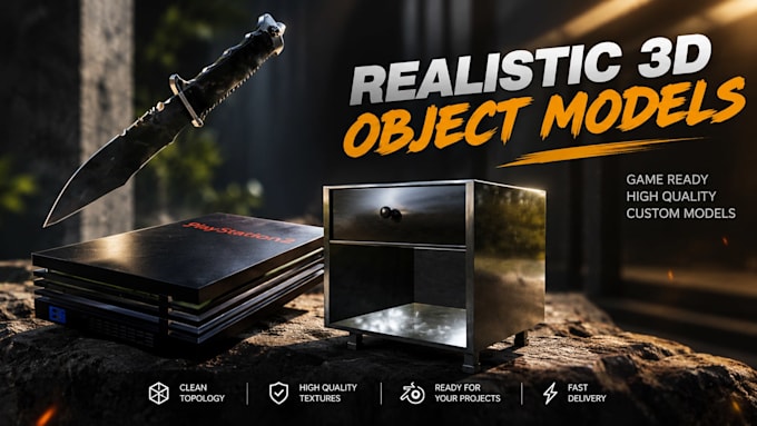 create realistic object models