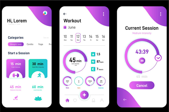create mobile app promo video for IOS and android app launch