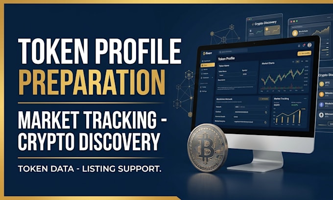prepare your token profile for market tracking and crypto discovery