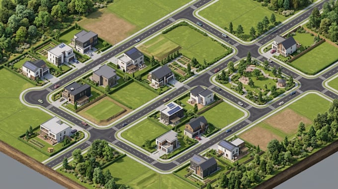 design real estate maps, property maps, land maps and subdivision maps