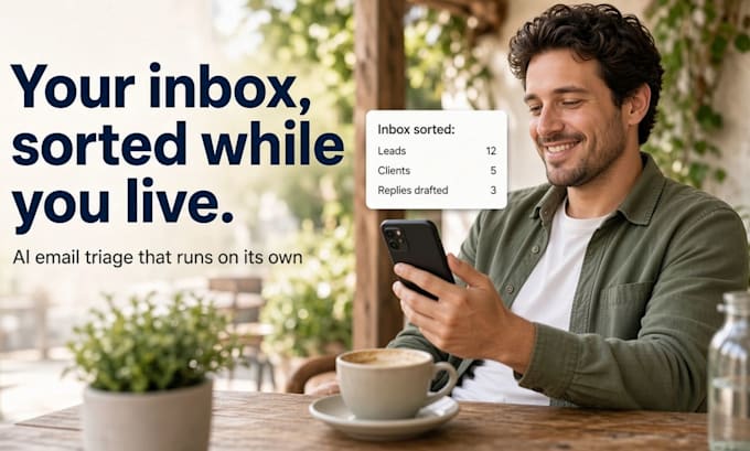 build an ai automated inbox triage, lead scraping, and content repurposing