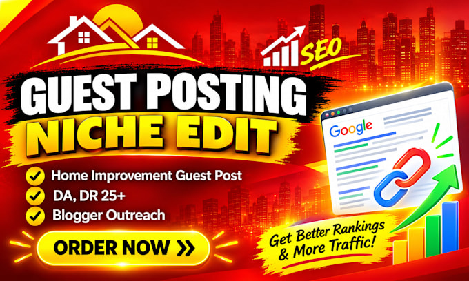 provide home improvement guest posts with dofollow backlinks