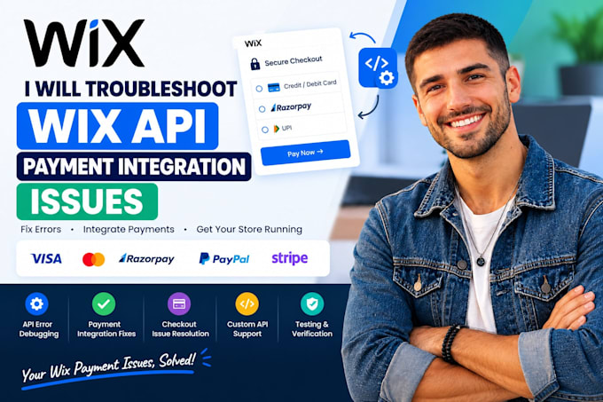 troubleshoot wix API payment integration issues