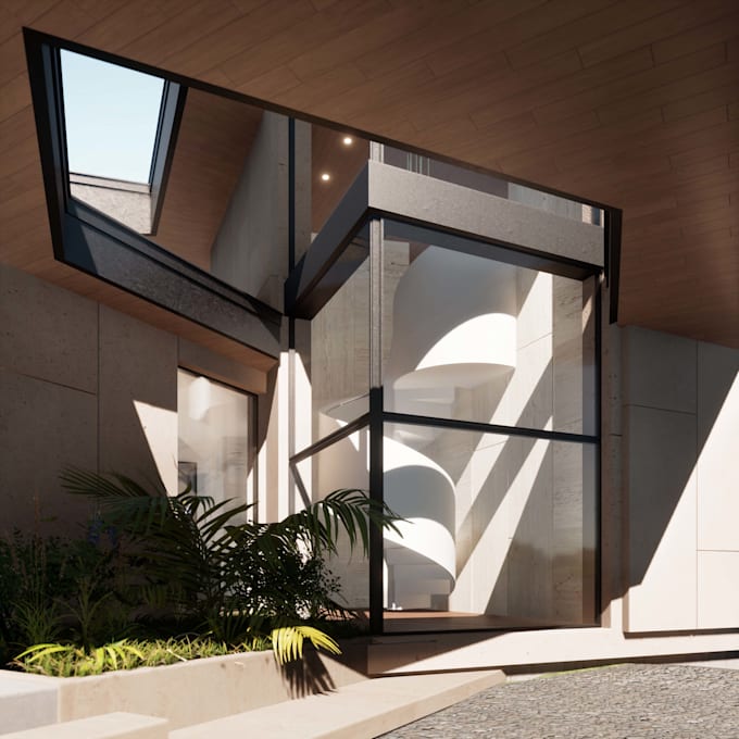 create highend architecture 3d renderings