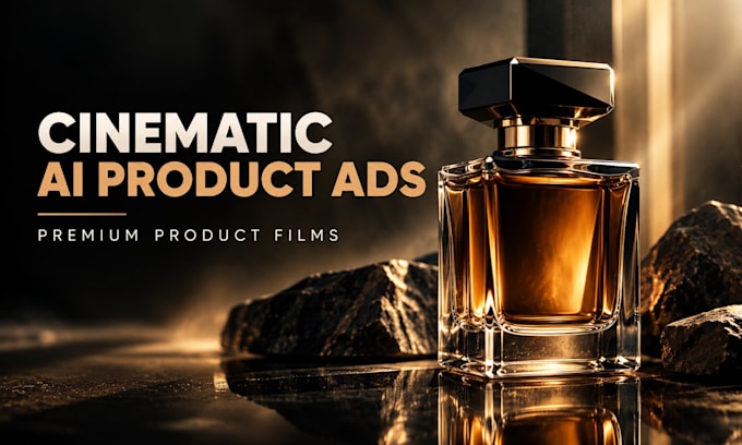 create cinematic ai product commercials