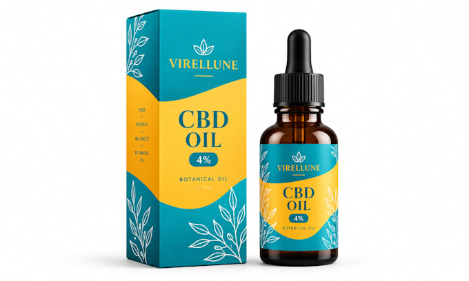 design supplement labels, cbd packaging, vitamin labels and print ready files