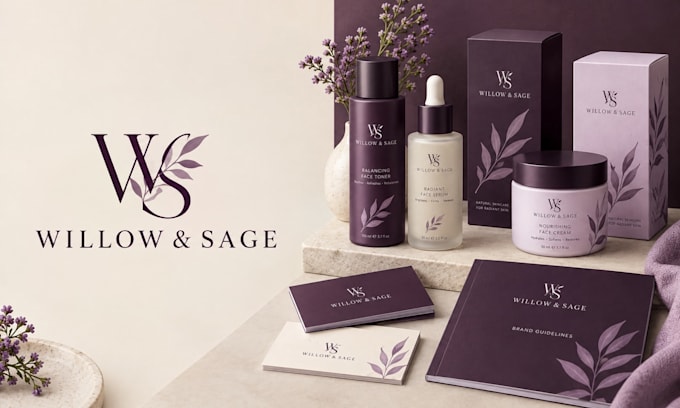 design a professional brand identity, logo and brand guidelines