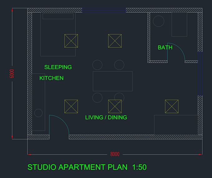 create and edit 2d cad drawings and floor plans