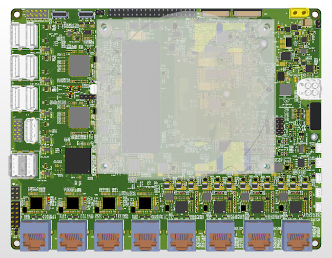 design a simple 2 layer pcb in altium from your schematic