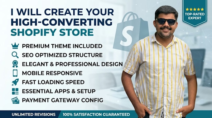 create a 7 figure shopify store for you