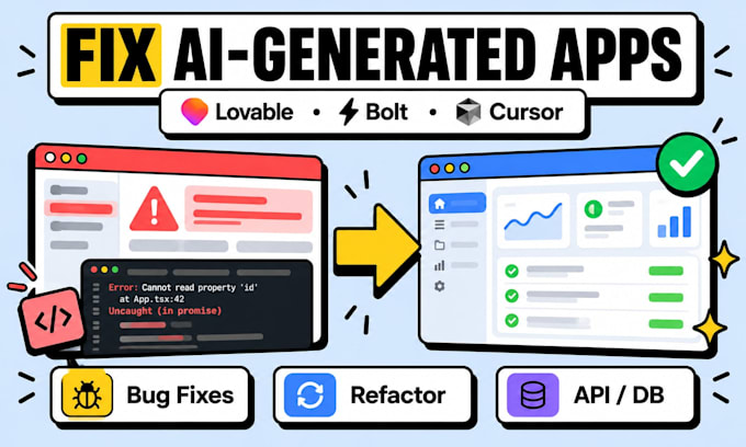 fix and debug your lovable, bolt or cursor ai app