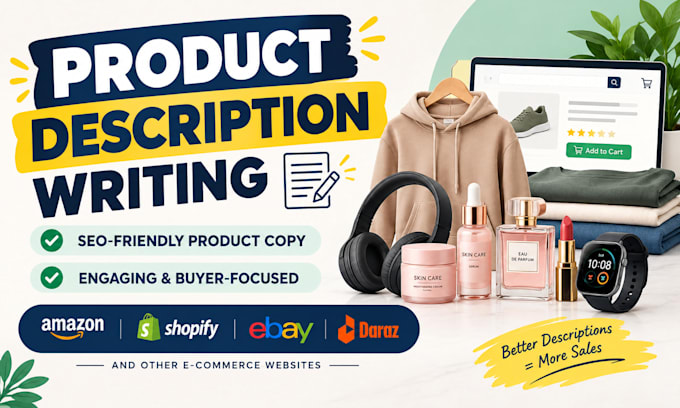 write SEO product descriptions for your ecommerce store