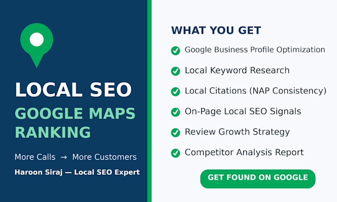 do local SEO, google maps ranking and business profile