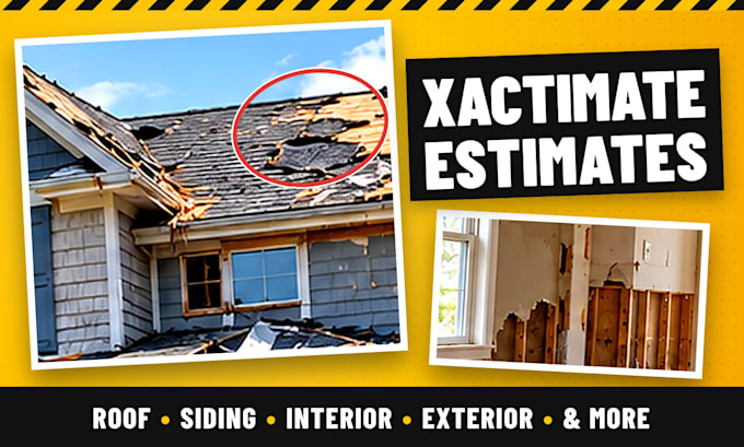 write xactimate estimates for property damage, mitigation and rebuild