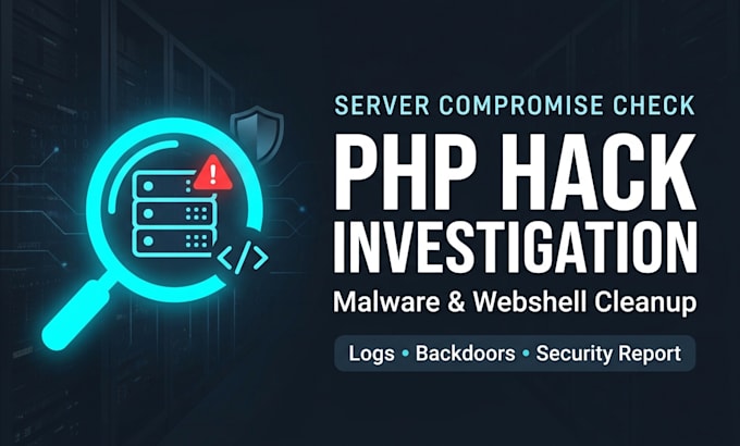 check your server for php hack, malware, webshell and security compromise