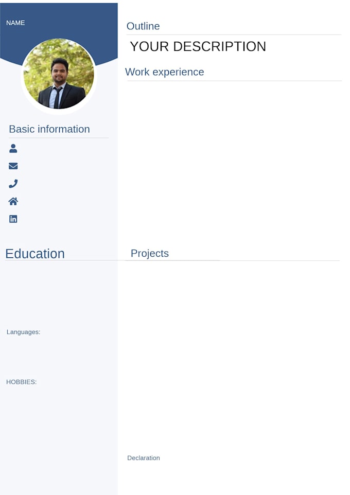 customise and build your resume