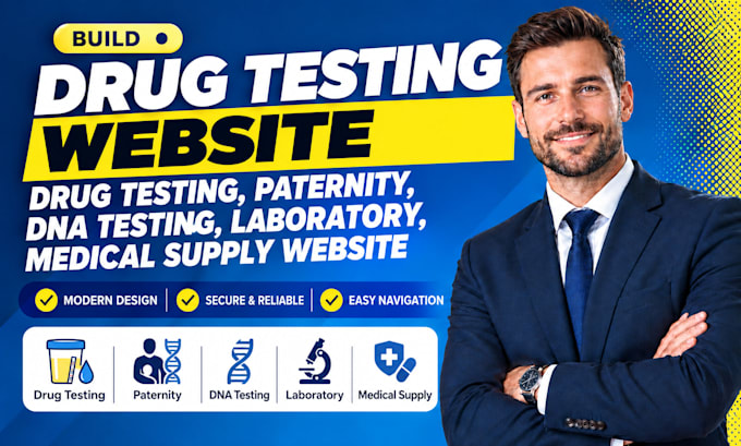 drug testing website, paternity, dna testing, laboratory, medical supply website