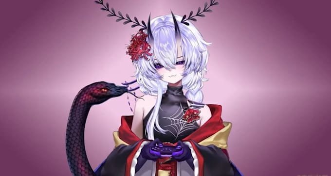 draw and rig live2d vtuber model, 2anime vtuber model,d vtuber model studio
