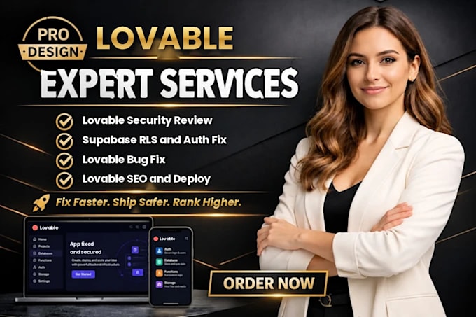 fix lovable app lovable security lovable supabase lovable bug fix lovable expert