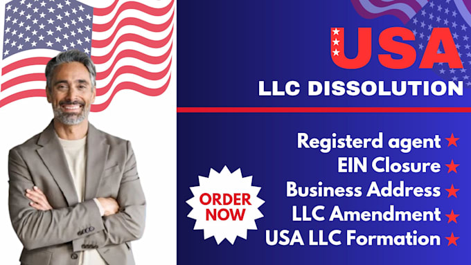 close and dissolve US llc USA lcc dissolution business closure and close ein