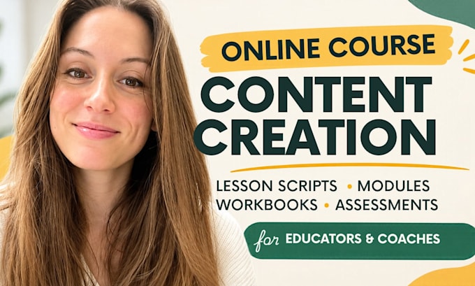 do course development, create online course content, ai video course creation