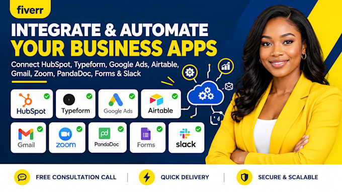integrate hubspot typeform google ads airtable gmail zoom pandadoc forms slack