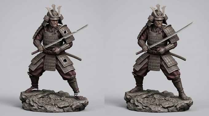 repair ai generated stl files, fix mesh errors and prep models for 3d print prep