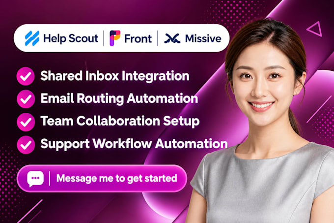 integrate email support inboxes with help scout front missive and automation
