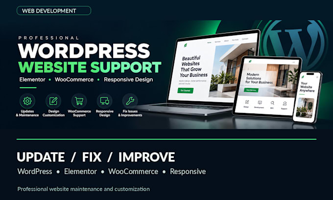 update content and images on your wordpress website