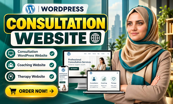 build a conversion focused wordpress website for consultants and coaches