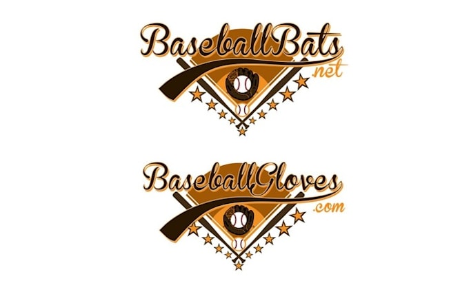design surprising baseball bats brand logo