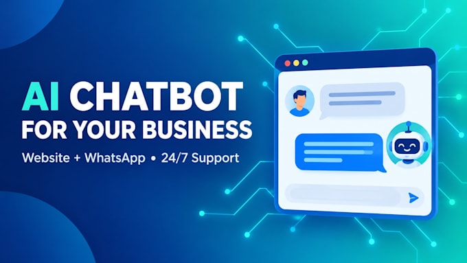 build an ai chatbot for your website or whatsapp