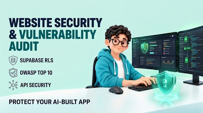 audit and fix website security vulnerabilities and supabase rls