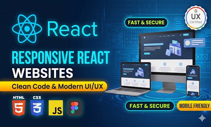 build responsive react websites