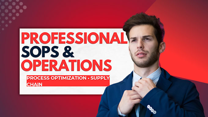 write professional sops and optimize business operations