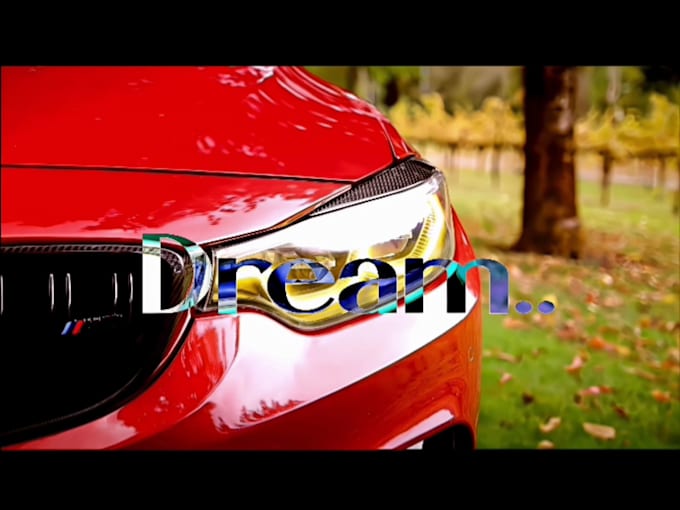 do cinematic, asthetic car video edits