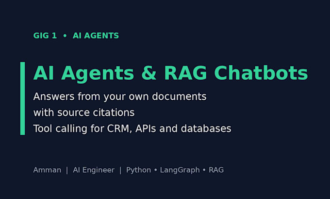 build ai agents and rag chatbots with python and langgraph