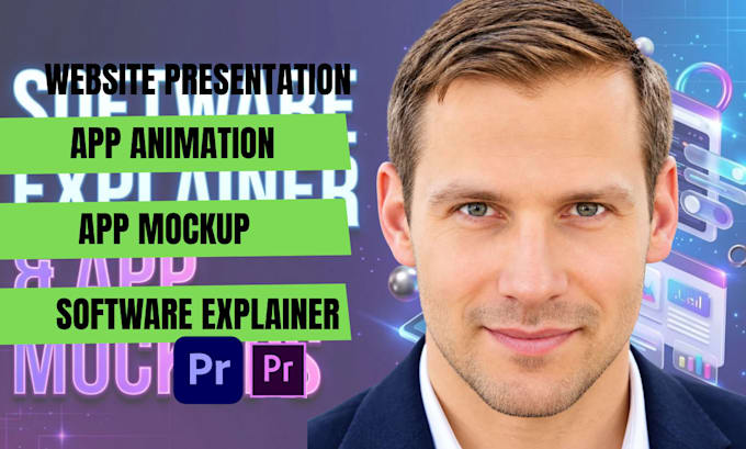 create website presentation app animation app mockup software explainer
