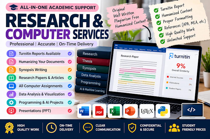 proofread, edit, paraphrase and format research documents