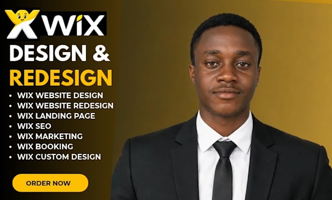 design, redesign, and customize a professional wix site
