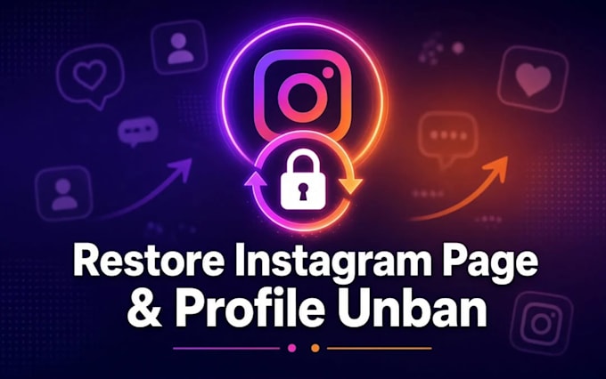 restore instagram page, ig profile unbanning issues