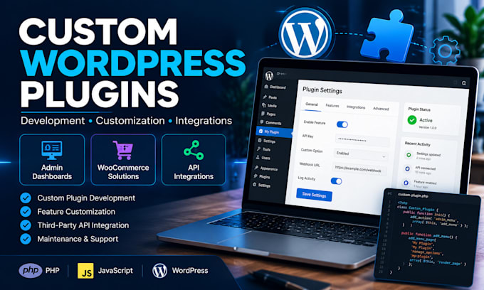 develop custom wordpress plugins and functionality