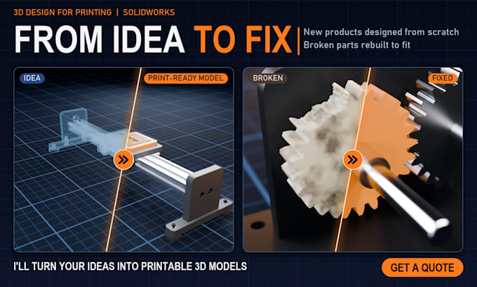 turn your ideas into printable 3d models