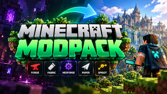 create complex minecraft mods plugins abilities custom origins and modpack ports