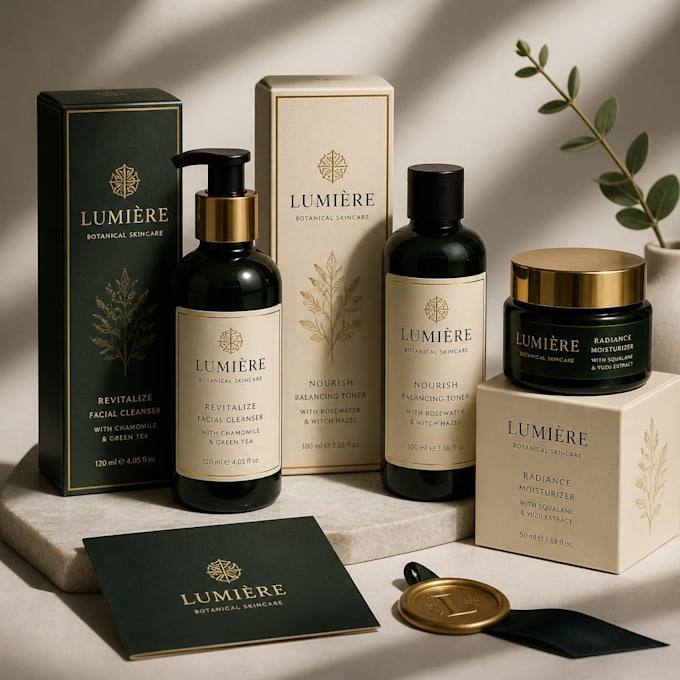 design premium packaging and labels