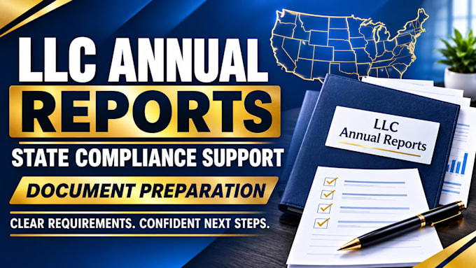 help with llc annual reports and state compliance filings