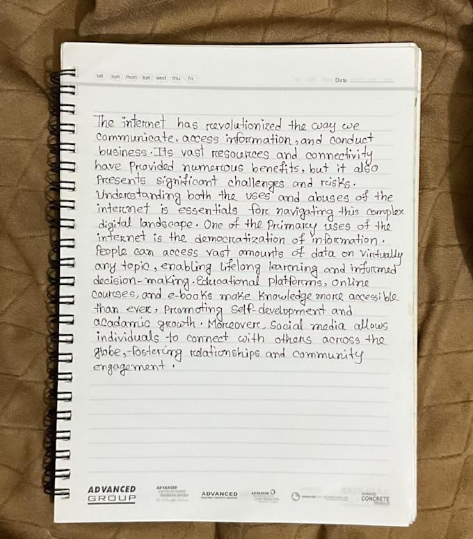 write anything with my beautiful handwriting