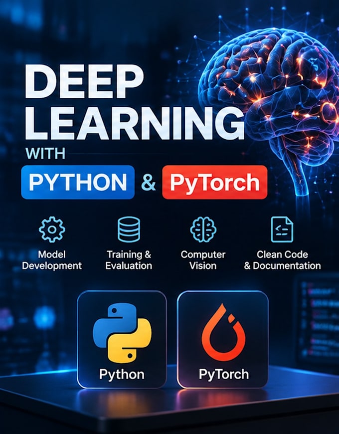 build and train deep learning models using python and pytorch
