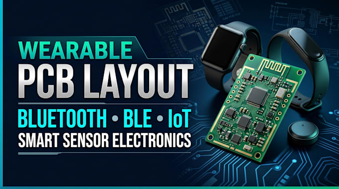 design wearable pcb layout for bluetooth and smart sensor devices